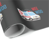 救急医療隊員救急車woo病院EMT ラッピングペーパー (ロールコーナー)