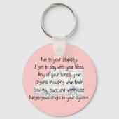 救急医療隊員男性へギフト キーホルダー (正面)