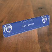 救急医療隊員畑 デスクネームプレート (側面)