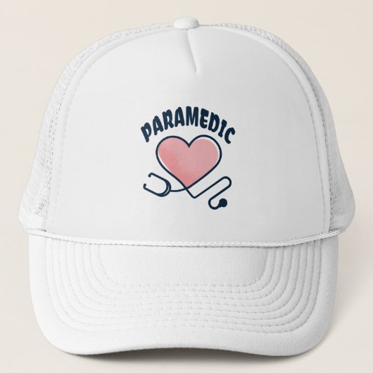 救急医療隊員聴診器(ハート) キャップ (正面)