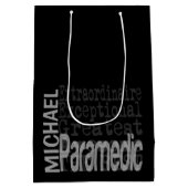 救急医療隊員超並外カスタム ミディアムペーパーバッグ (裏面)