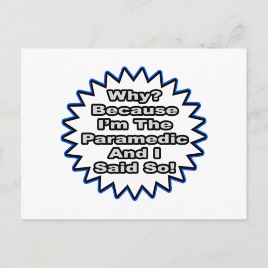 救急医療隊員...そう言ったから ポストカード (正面)