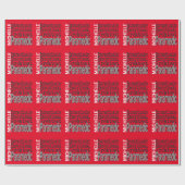 救急医療隊員 ラッピングペーパー (フラット)