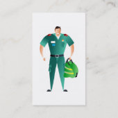 救急医療隊員 名刺 (裏面)