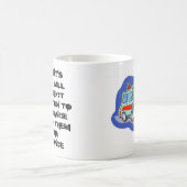 救急医療隊員-忍耐強い重量 コーヒーマグカップ (中央)