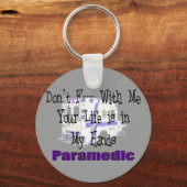 救急医療隊員「Don't F---With Me」 キーホルダー (正面)
