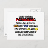 救急医療隊員...OMG WTFロール ポストカード (正面/裏面)