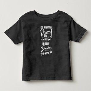 救急医療隊員EMTギフト緊急無線救急車 トドラーTシャツ