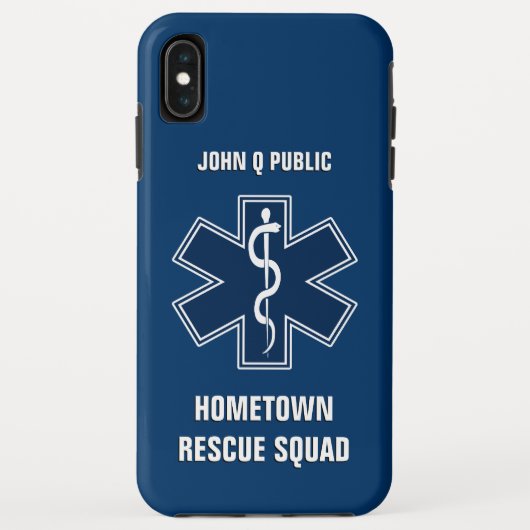 救急医療隊員EMT EMSの一流のテンプレート Case-Mate iPhoneケース (裏面)
