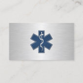 救急医療隊員EMT EMSデラックス 名刺 (裏面)