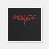 救急医療隊員EMT EMS救急医療応急処置Gif スタンダードカクテルナプキン (正面)