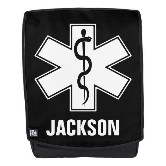 救急医療隊員EMT EMS バックパック (正面)