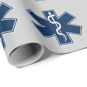 救急医療隊員EMT EMS ラッピングペーパー (ロールコーナー)