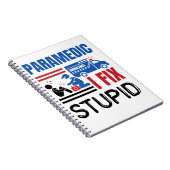 救急医療隊員I修正のバカなおもしろいEMT ノートブック (右側)