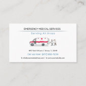 救急医療 |救急車 名刺 (正面)