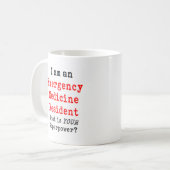 救急医 コーヒーマグカップ (正面左)