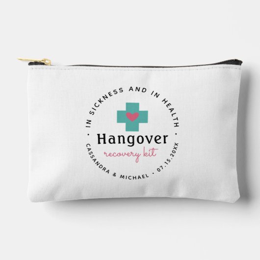 救急回収キット |結婚式の引き出物 アクセサリーポーチ (正面)