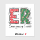 救急室ナースクリスマス、ERクルー シール (シート)