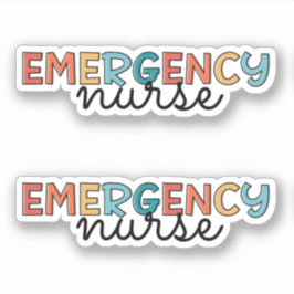 救急室ナースERナースレトロ シール