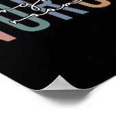 救急室ナースRN未来のナースギフト ポスター (角)