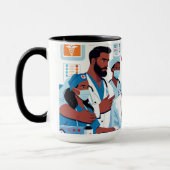 救急室ラッシュ マグカップ (左)