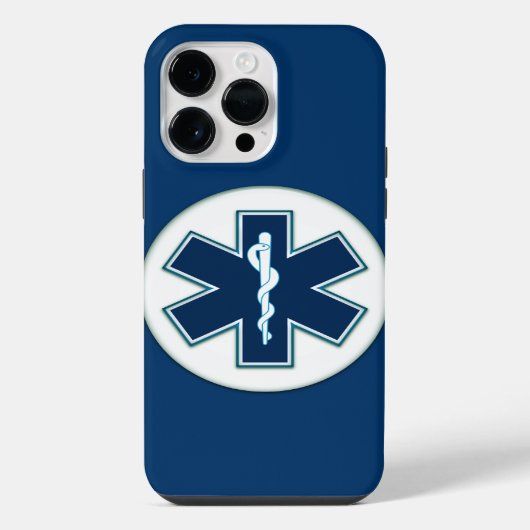 救急救命士 EMT EMS iPhoneケース (裏面)