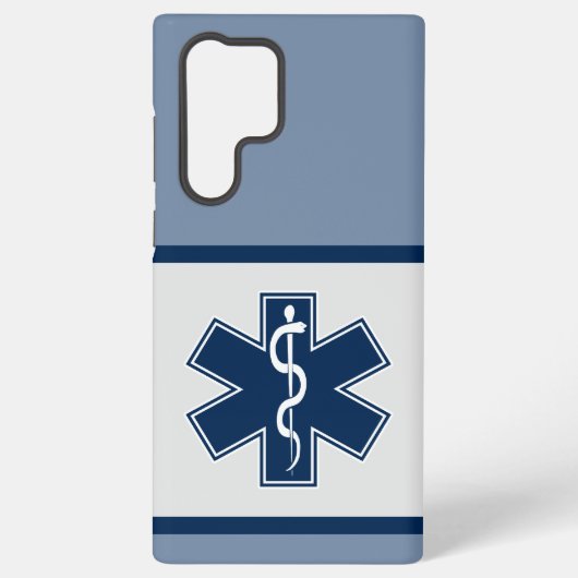 救急救命士 EMT EMS SAMSUNG GALAXYケース (裏面)