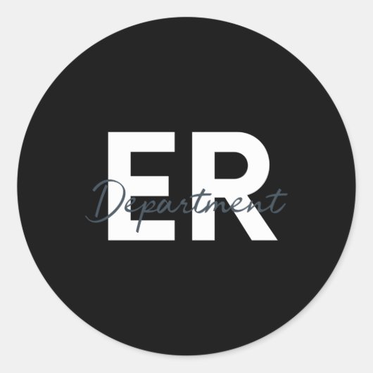 救急救命室Erヘルスケアナーシン ラウンドシール (正面)