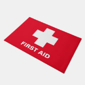 救急救命救急ドクターズオフィス文書 ドアマット (アングル)