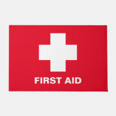 救急救命救急ドクターズオフィス文書 ドアマット (正面)