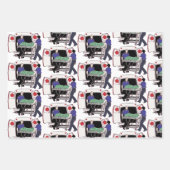 救急救急サービス救急医療隊員 ラッピングペーパーシート (正面)