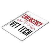 救急獣医テック救急気に獣医 ノートブック (左側)