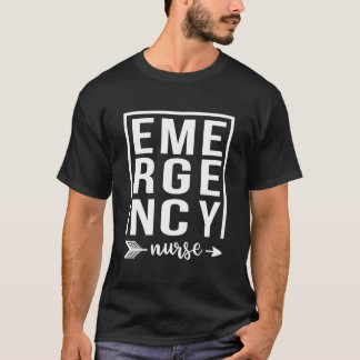 救急看護師 Rn Er 看護師のための緊急看護 Tシャツ