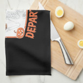 救急科おかしなハロウィーンナースエッセンティ キッチンタオル (四つ折り)