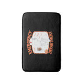 救急科おかしなハロウィーンナースエッセンティ バスマット (正面縦)