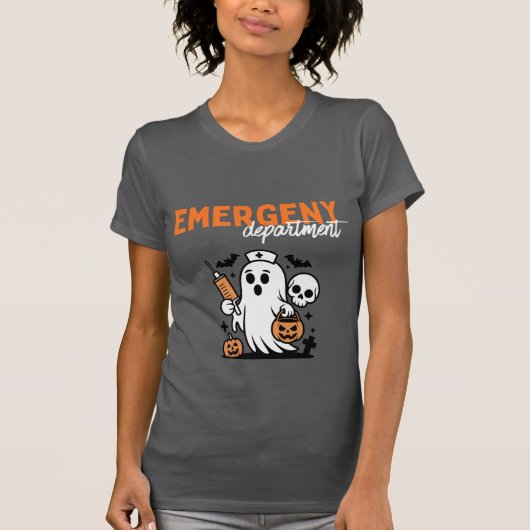 救急科のハロウィンTシャツ Tシャツ (正面)