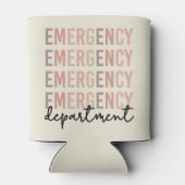 救急科のERスタッフ | ERナース | ER Tech 缶クーラー (裏面)