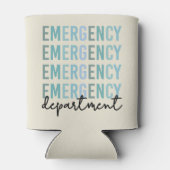 救急科のERスタッフ | ERナース | ER Tech 缶クーラー (裏面)