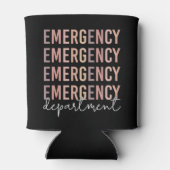 救急科のERスタッフ | ERナース | ER Tech 缶クーラー (裏面)