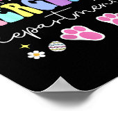救急科イースター救急看護師救急室 ポスター (角)
