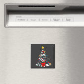 救急科クリスマスツリーナース マグネット (インサイチュ (食洗機))