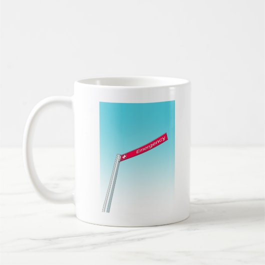 救急科マグ コーヒーマグカップ (左)