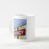 救急科マグ コーヒーマグカップ (正面左)