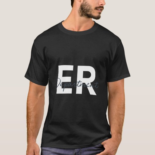 救急科 救急処置 医療 介護 ナース Tシャツ (正面)