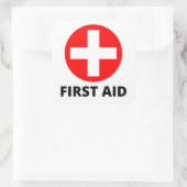 救急箱の角シール スクエアシール (バッグ)