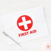 救急箱の角シール スクエアシール (封筒)