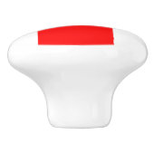 救急箱ホワイトドロワハンドルまたは セラミックノブ (側面)