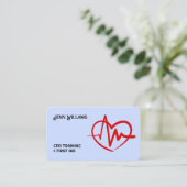 救急訓練士 名刺 (スタンド正面)