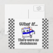 救急車が来ない ポストカード (正面/裏面)