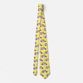 救急車のイラストレーション ネクタイ (裏面)